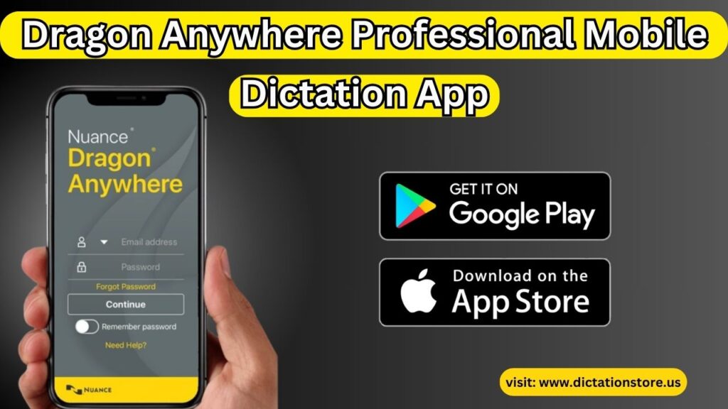 Dragon Anywhere Professional Mobile Dictation App